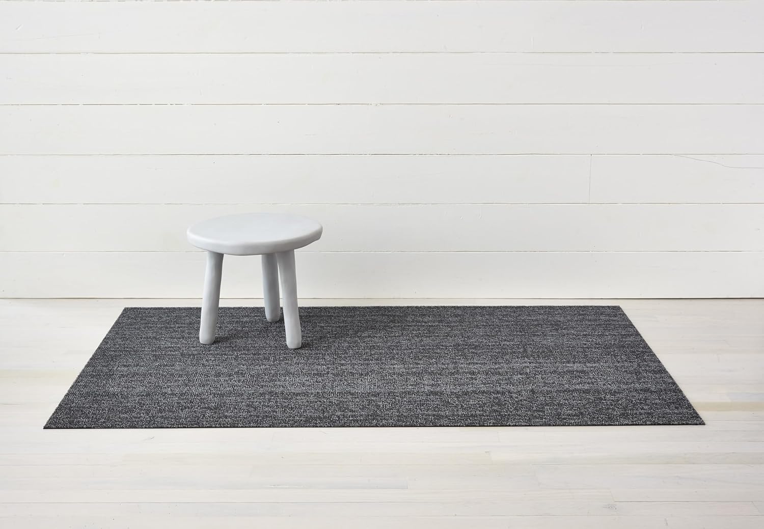 Chilewich Heathered Shag Mat - Premium Indoor/Outdoor Rectangle Rug for Entryway, Bathroom, Patio, Kitchen - Waterproof Backing - Grey - 3’ x 5”